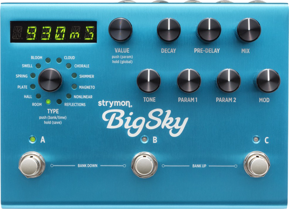 Strymon Bigsky Multidimensional Reverb - - Reverb/delay/echo effect pedaal - Main picture