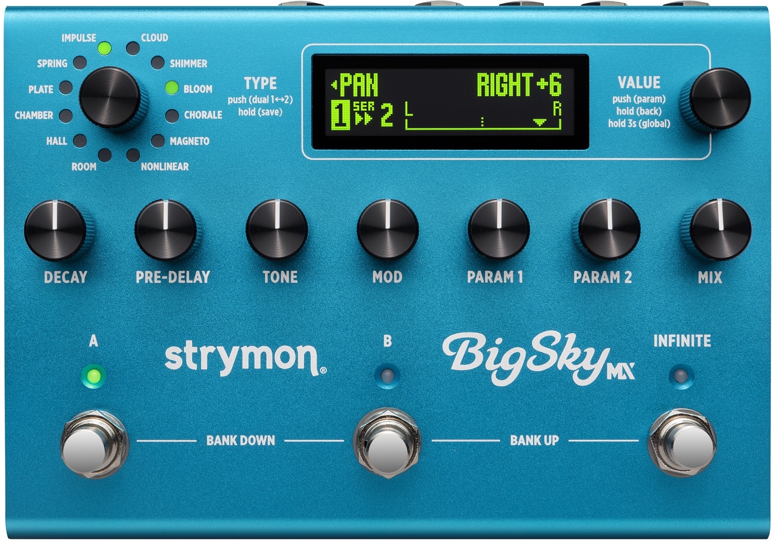 Strymon Bigsky Mx - Reverb/delay/echo effect pedaal - Main picture