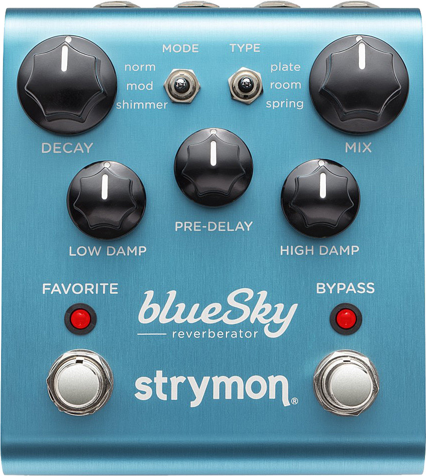 Strymon Bluesky Reverberator - Reverb/delay/echo effect pedaal - Main picture