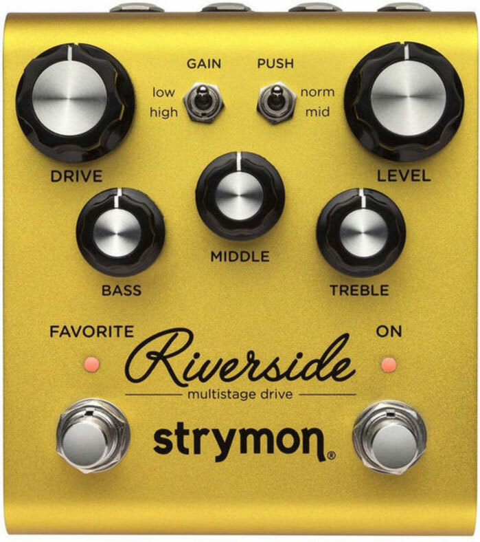 Strymon Riverside Multistage Drive - Overdrive/Distortion/fuzz effectpedaal - Main picture