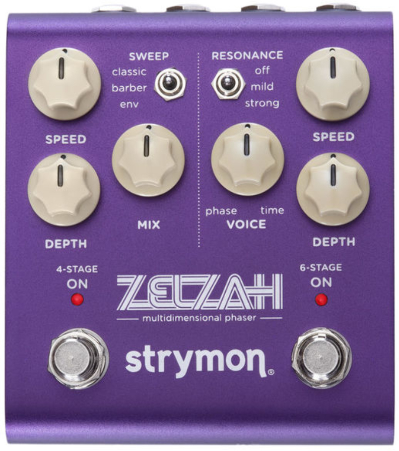 Strymon Zelzah Multidimensional Phaser - Modulation/chorus/flanger/phaser en tremolo effect pedaal - Main picture