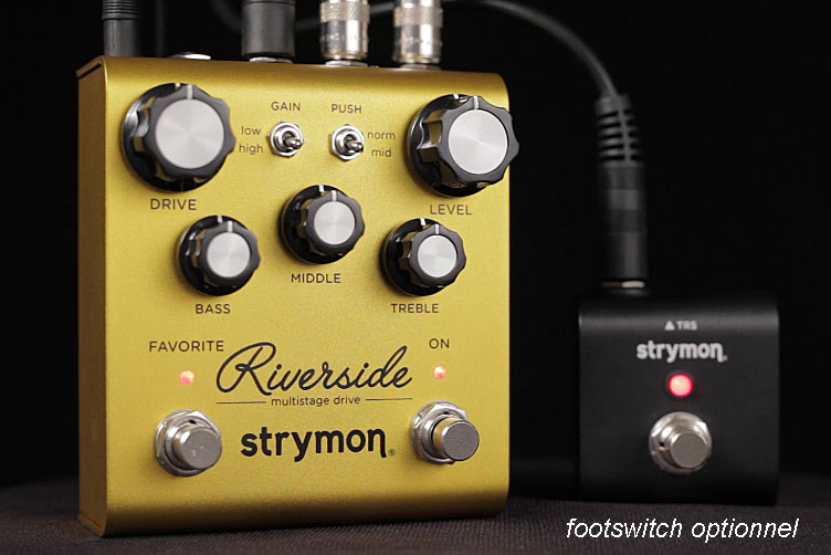 Strymon Riverside Multistage Drive - Overdrive/Distortion/fuzz effectpedaal - Variation 2