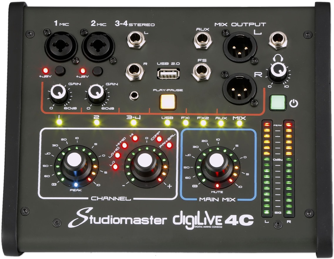 Studiomaster Digilive 4c - Digitale mengtafel - Main picture