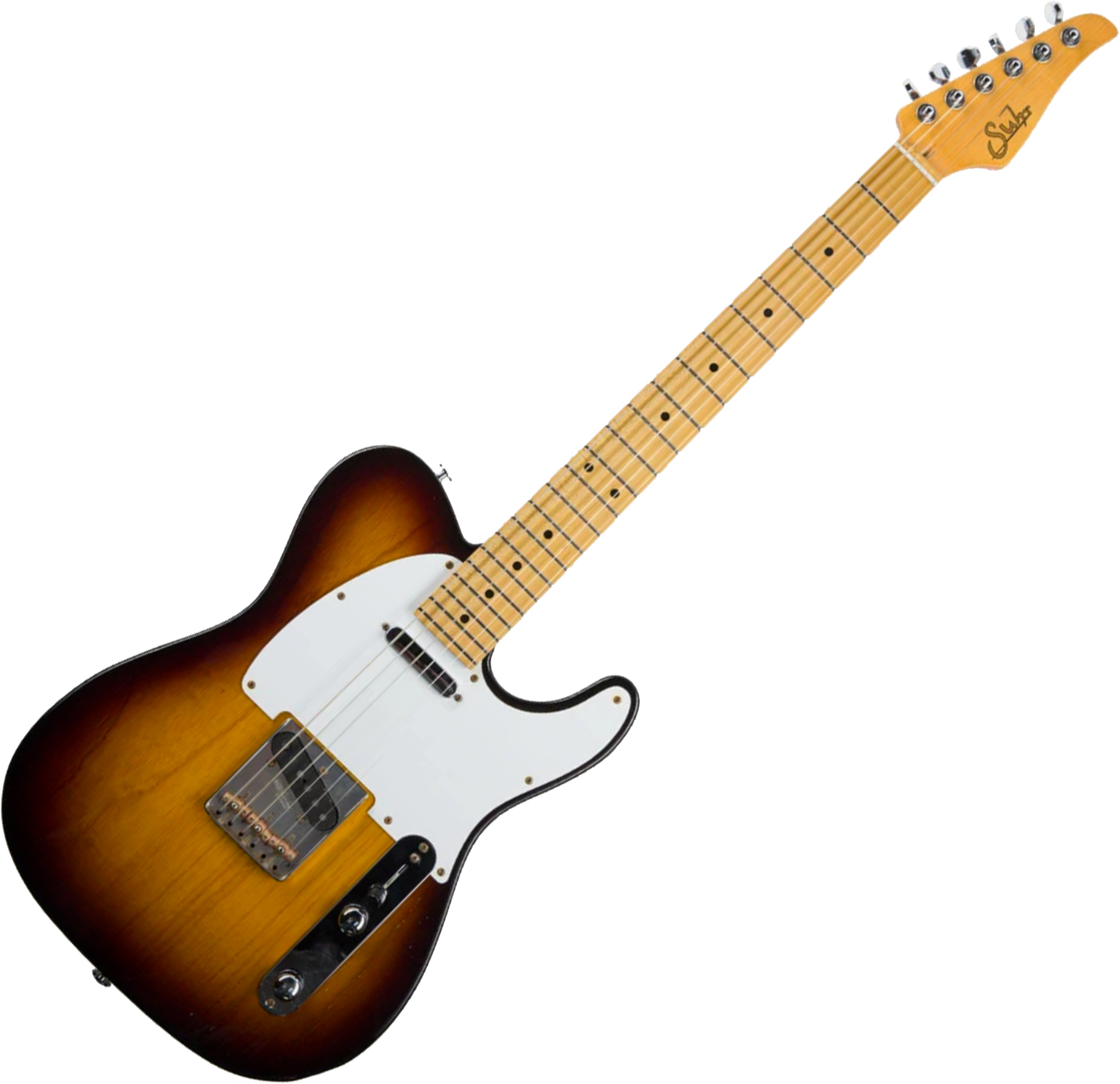 Suhr Classic T Antique 01-cta-0025 2s  Ht Mn - 2 Tone Tobacco Burst - Televorm elektrische gitaar - Variation 1