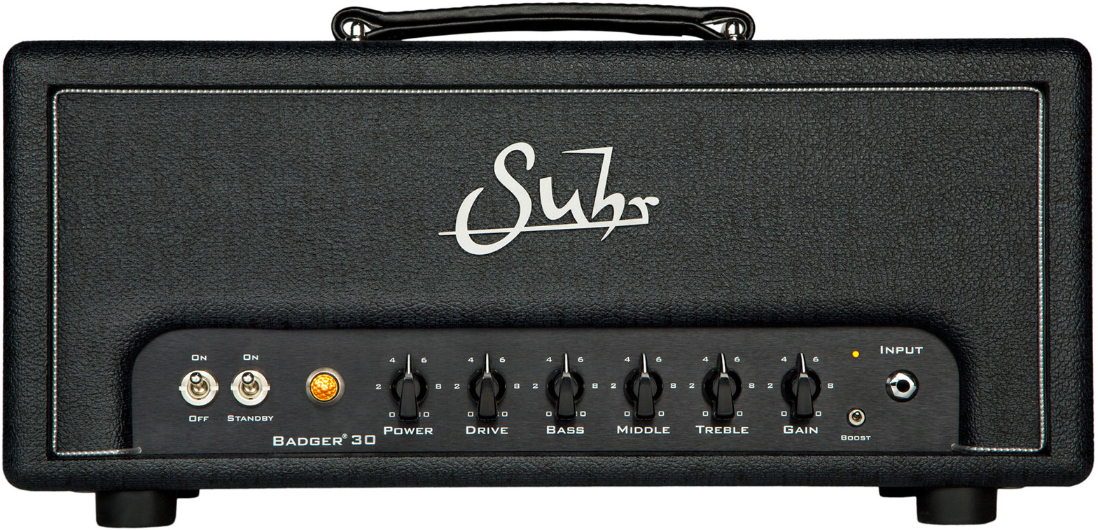 Suhr Badger 30 Black Head 25w - Gitaarversterker top - Main picture