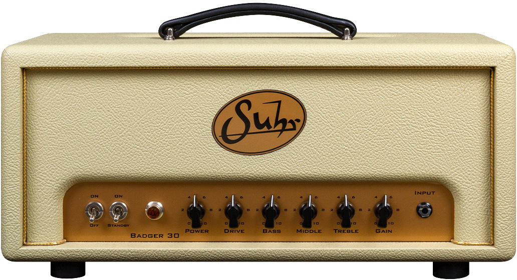 Suhr Badger 30 Cream Head 25w - Gitaarversterker top - Main picture