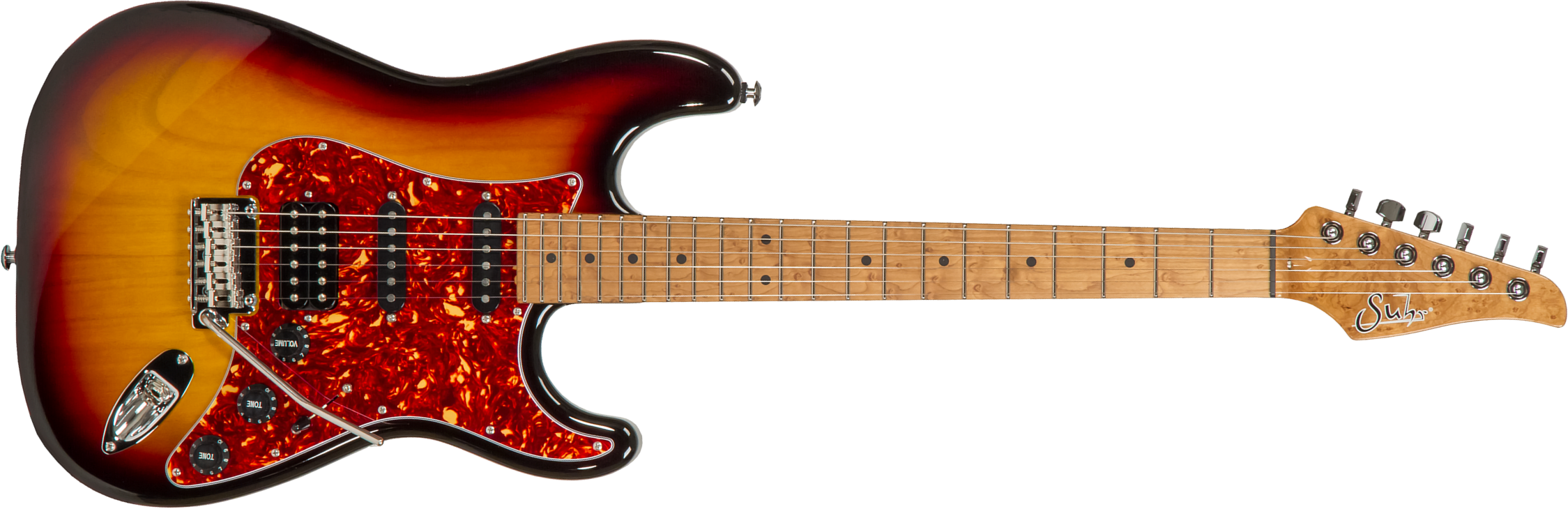 Suhr Classic S Paulownia 01-ltd-0021 Hss Trem Rw #70279 - 3-tone Burst - Elektrische gitaar in Str-vorm - Main picture