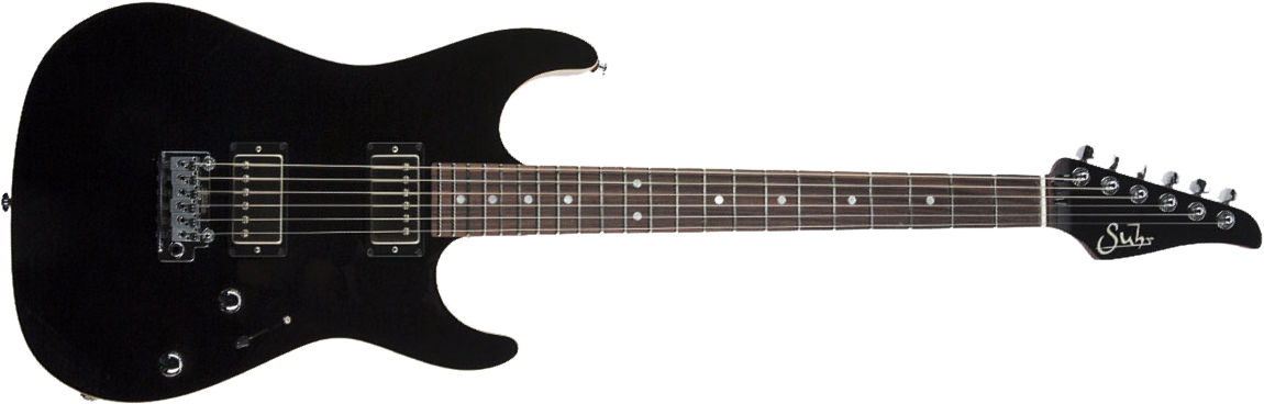 Suhr Pete Thorn Standard 01-sig-0007 Signature 2h Trem Rw - Black - Elektrische gitaar in Str-vorm - Main picture