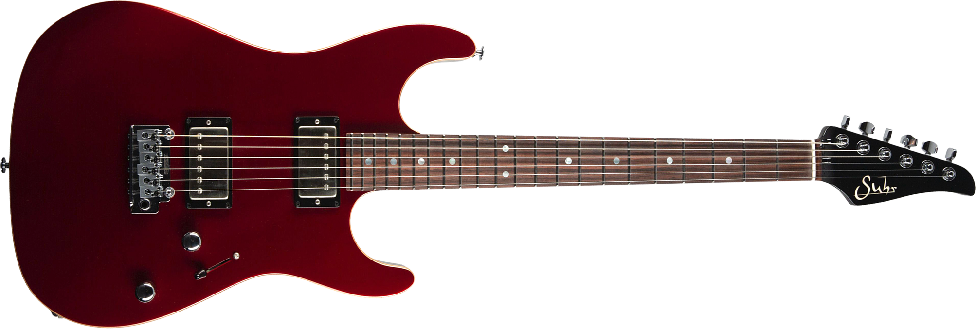 Suhr Pete Thorn Standard 01-sig-0029 Signature 2h Trem Rw - Garnet Red - Elektrische gitaar in Str-vorm - Main picture