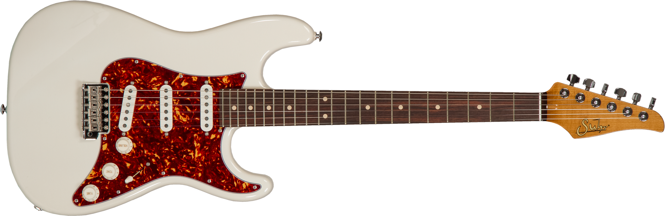 Suhr Scott Henderson Classic S 01-sig-0009 Signature 3s Trem Rw #67764 - Olympic White - Elektrische gitaar in Str-vorm - Main picture