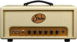 Gitaarversterker top Suhr Badger 30 Cream