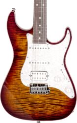 Elektrische gitaar in str-vorm Suhr                           Standard Plus 01-STP-0044 #72959 - Bengal burst