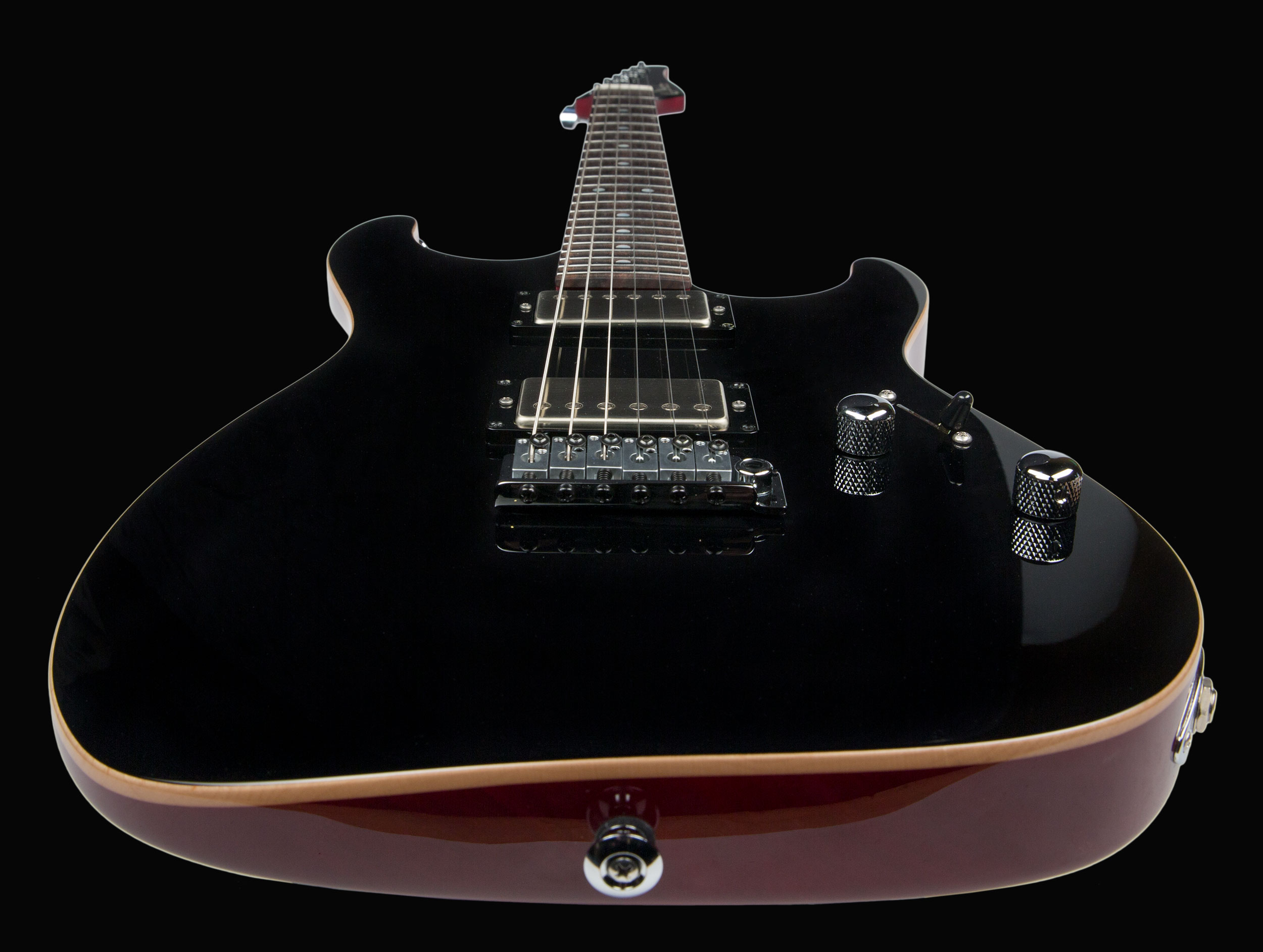 Suhr Pete Thorn Standard 01-sig-0007 Signature 2h Trem Rw - Black - Elektrische gitaar in Str-vorm - Variation 2