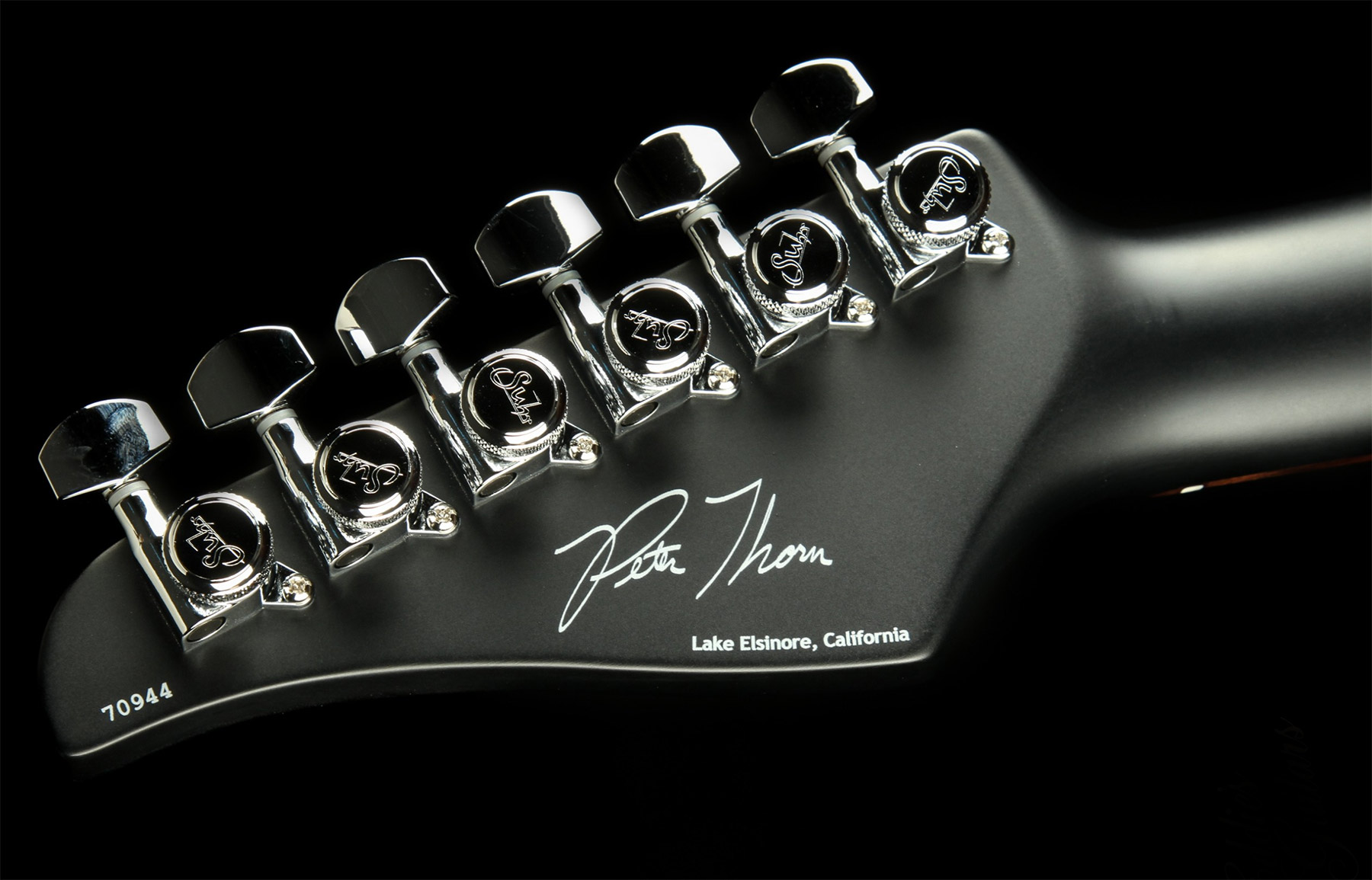 Suhr Pete Thorn Standard 01-sig-0012 Signature 2h Trem Rw - Ocean Turquoise Metallic - Elektrische gitaar in Str-vorm - Variation 8