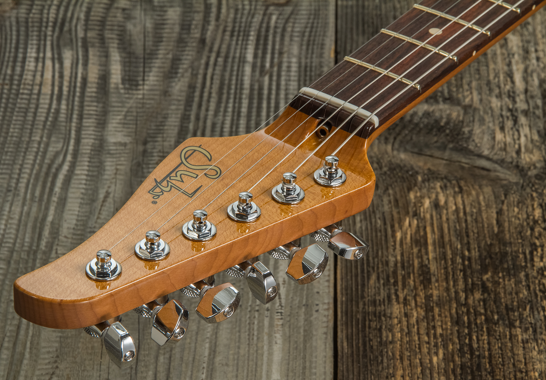 Suhr Scott Henderson Classic S 01-sig-0009 Signature 3s Trem Rw #67764 - Olympic White - Elektrische gitaar in Str-vorm - Variation 6