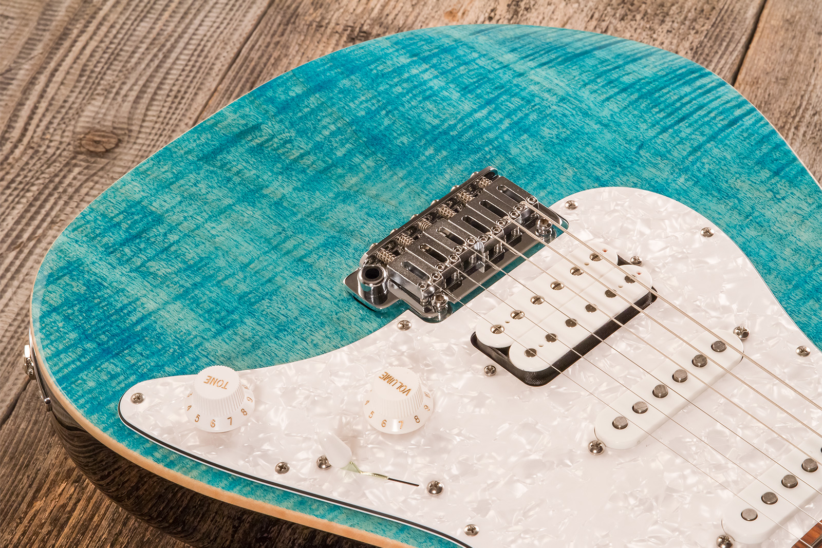 Suhr Standard Plus 01-stp-0042 Usa Hss Trem Pf #75671 - Bahama Blue - Elektrische gitaar in Str-vorm - Variation 5