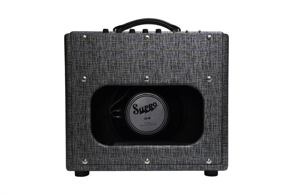 Supro 1610rt Comet 6-14w 1x10 Black Rhino Hide - Combo voor elektrische gitaar - Variation 2