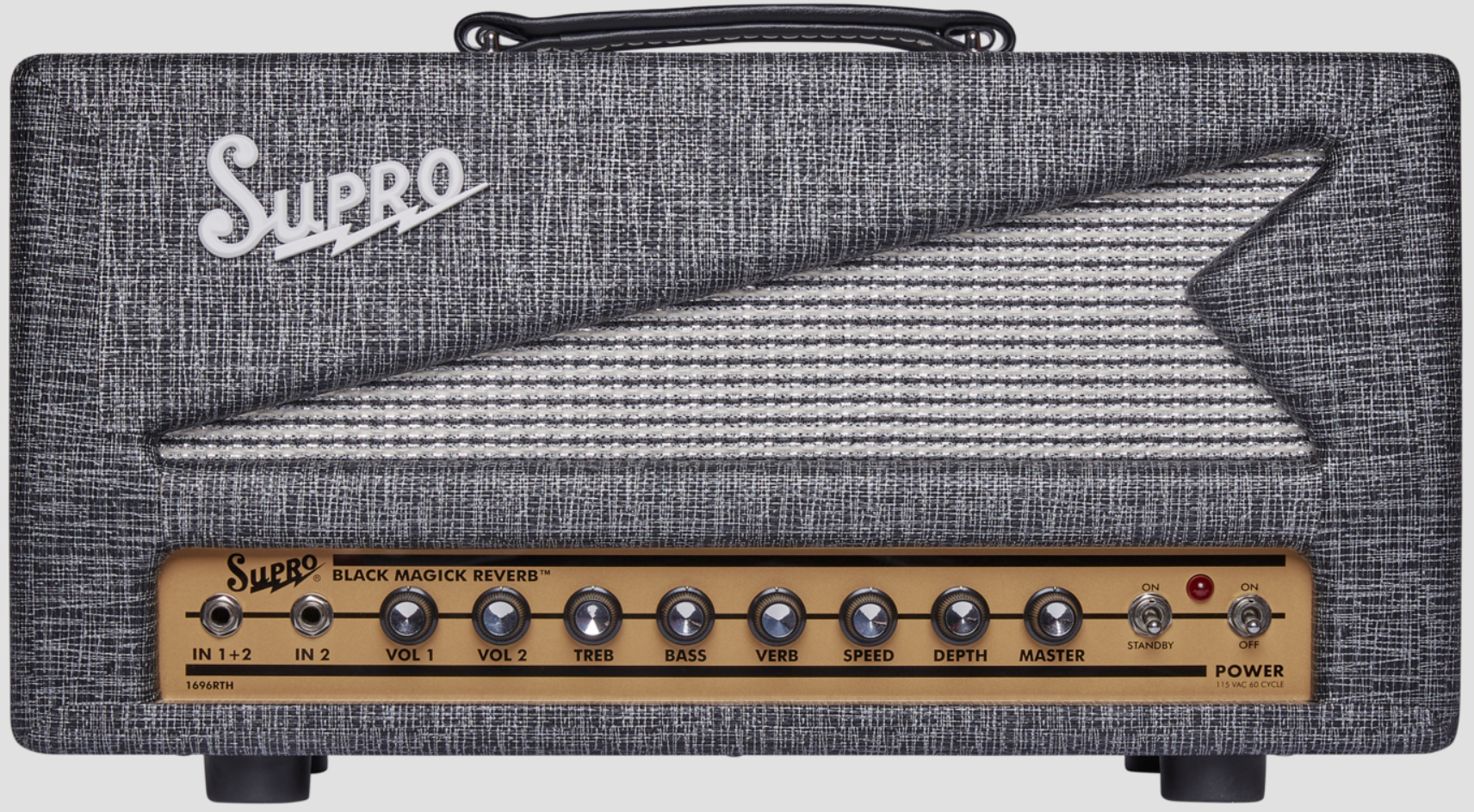 Supro Black Magick Reverb Head 25w 6973 - Gitaarversterker top - Variation 1