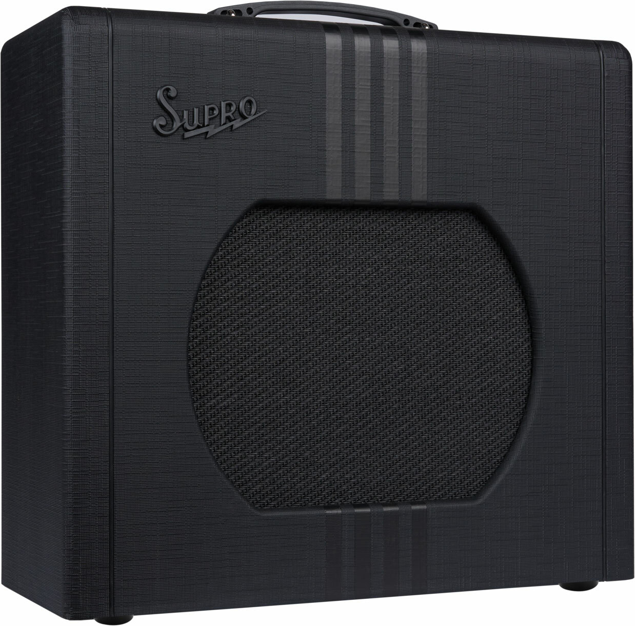 Supro Delta King 12 Combo 15w 1x12 Black/black - Combo voor elektrische gitaar - Main picture