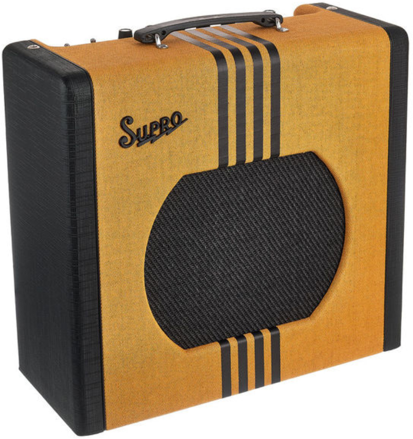 Supro Delta King Combo 12 15w 1x12 Tweed/black - Combo voor elektrische gitaar - Main picture