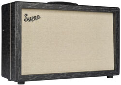 Combo voor elektrische gitaar Supro Royale 2x12 1933R - Black Scandia