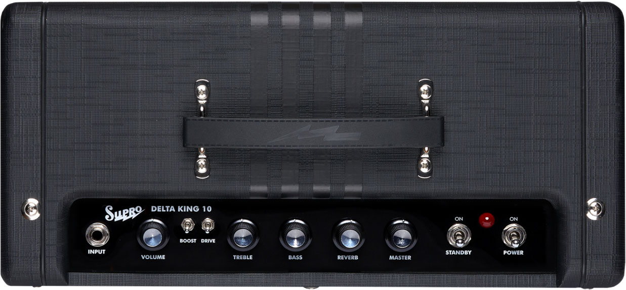 Supro Delta King 10 Combo 5w 1x10 Black/black - Combo voor elektrische gitaar - Variation 3