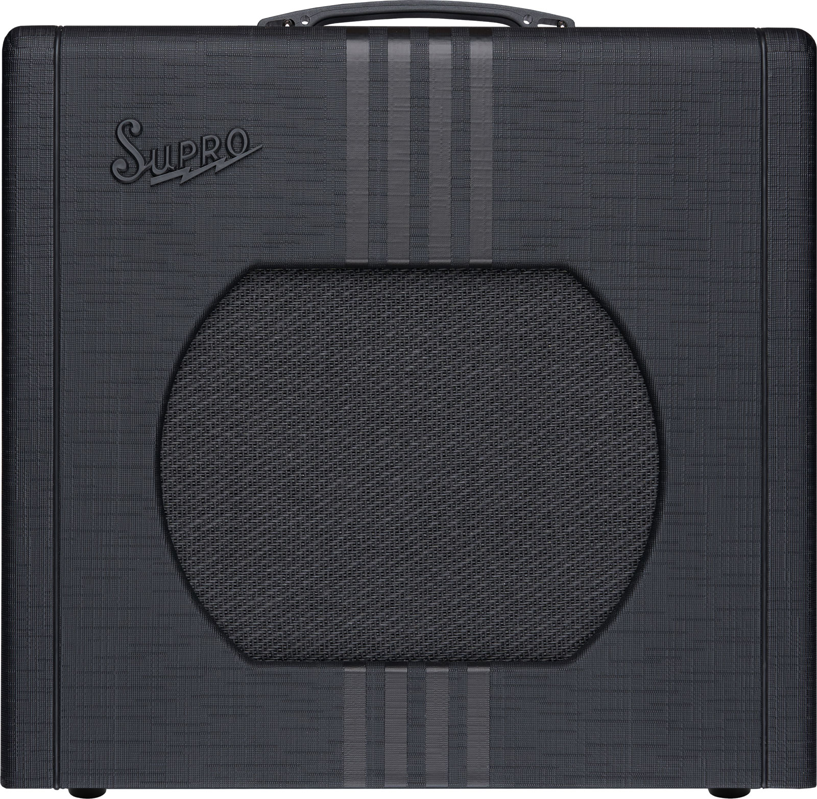 Supro Delta King 12 Combo 15w 1x12 Black/black - Combo voor elektrische gitaar - Variation 1