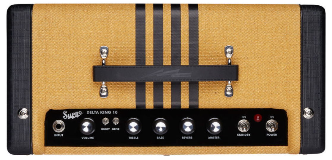 Supro Delta King 10 Combo 5w 1x10 Tweed/black - Combo voor elektrische gitaar - Variation 2