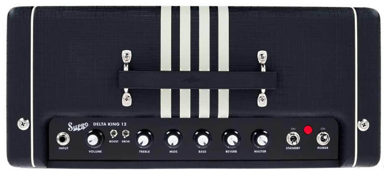 Supro Delta King Combo 12 15w 1x12 Black/cream - Combo voor elektrische gitaar - Variation 2