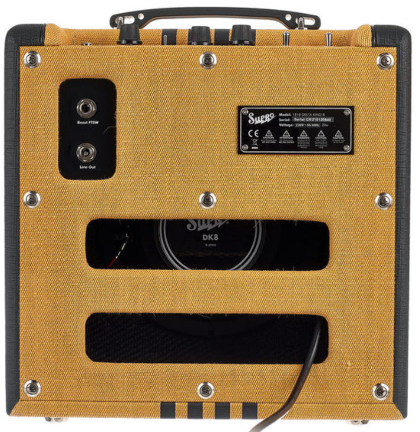 Supro Delta King Combo 8 1w 1x8 Tweed/black - Combo voor elektrische gitaar - Variation 1