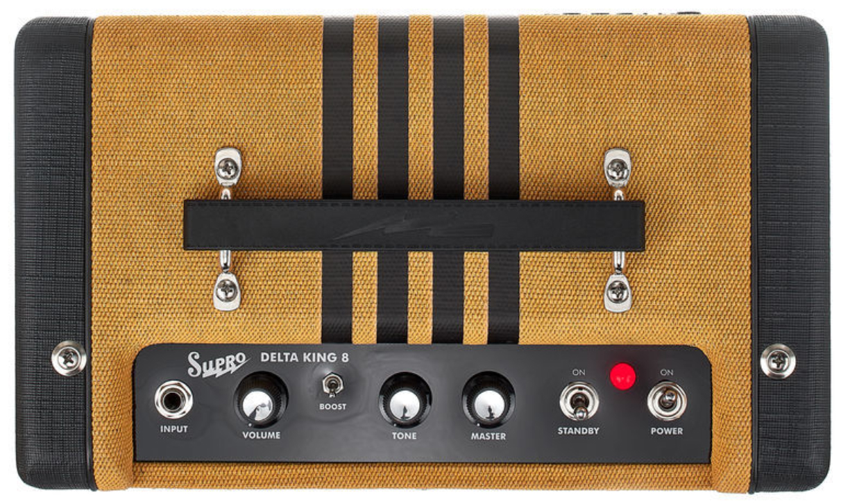 Supro Delta King Combo 8 1w 1x8 Tweed/black - Combo voor elektrische gitaar - Variation 2