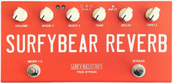 Reverb/delay/echo effect pedaal Surfy industries SurfyBear Compact Reverb - Red
