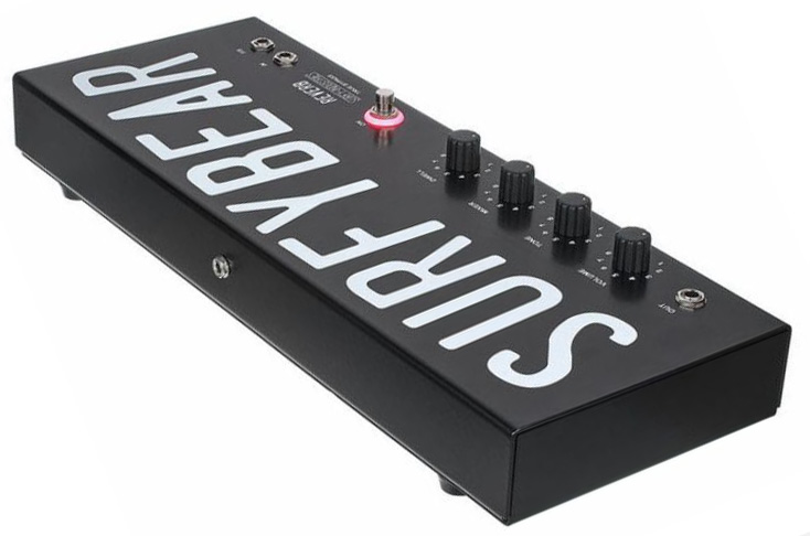 Surfy Industries Surfybear Metal Reverb Black - Reverb/delay/echo effect pedaal - Variation 1