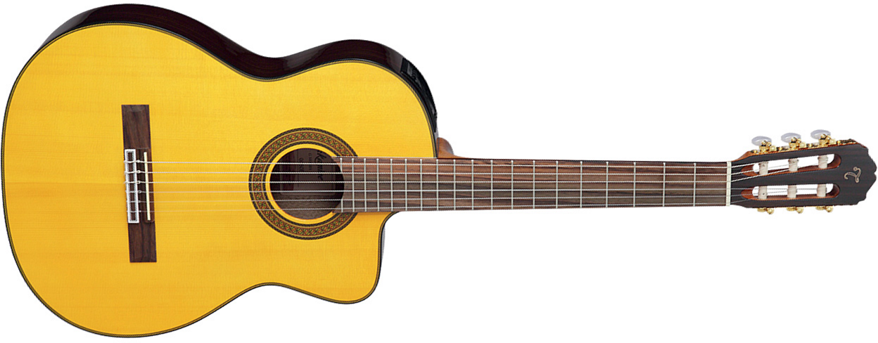 Takamine Gc5ce-nat G-classical Cw Epicea Palissandre Tp4t - Naturel - Westerngitaar & electro - Main picture