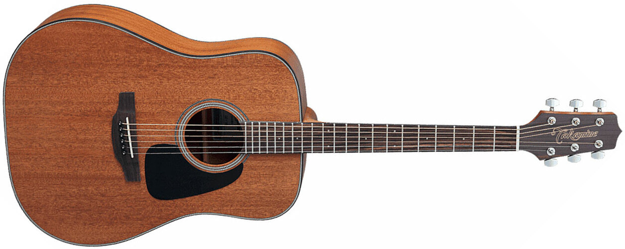 Takamine Gd11m Ns Dreadnought Tout Acajou Rw - Natural Mahogany Satin - Westerngitaar & electro - Main picture