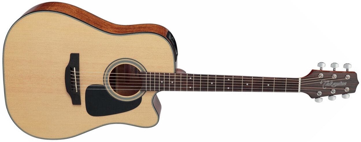 Takamine Gd15ce-nat Dreadnought Cw Epicea Acajou Rw Tp-4t - Natural Gloss - Elektro-akoestische gitaar - Main picture