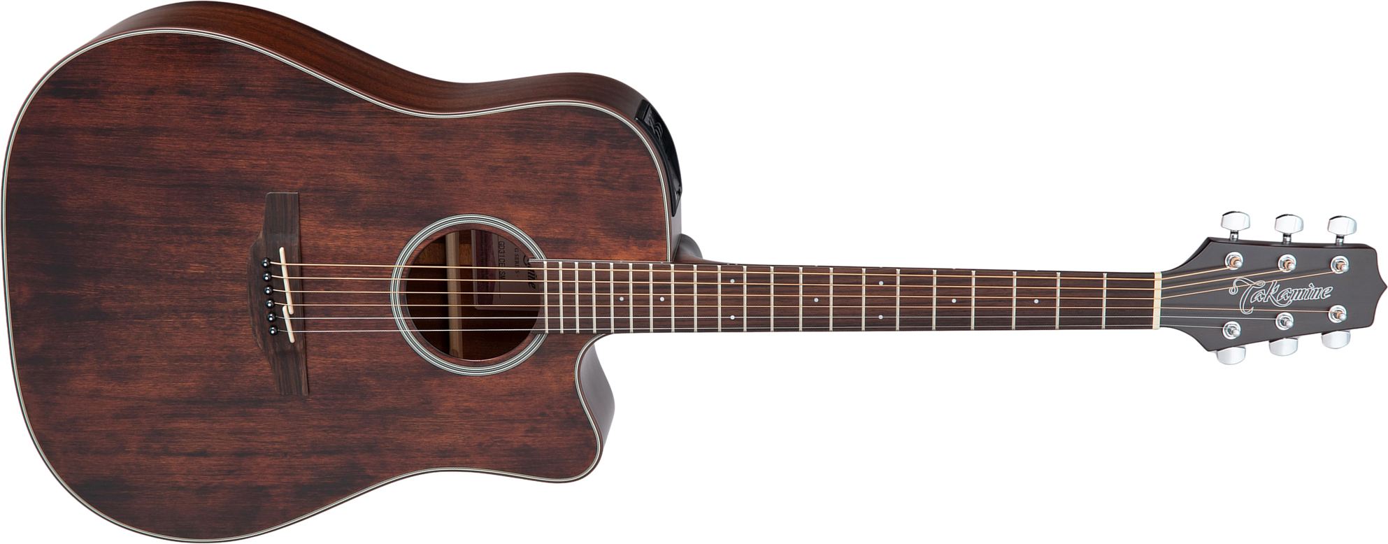 Takamine Gd21ce-sm Dreadnought Cw Cedre Acajou Rw - Satin Molasses - Volksgitaar - Main picture