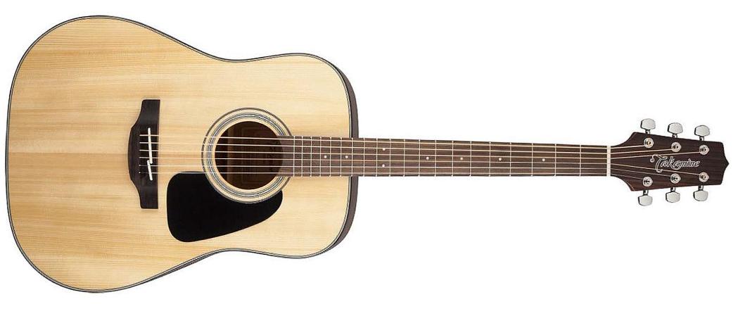 Takamine Gd30-nat Dreadnought Epicea Acajou - Natural Gloss - Westerngitaar & electro - Main picture