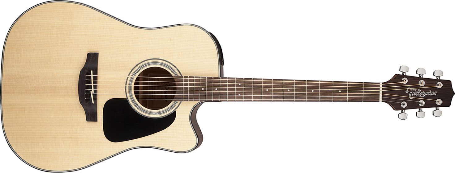 Takamine Gd30ce-nat Dreadnought Epicea Acajou Tp4td - Natural - Elektro-akoestische gitaar - Main picture