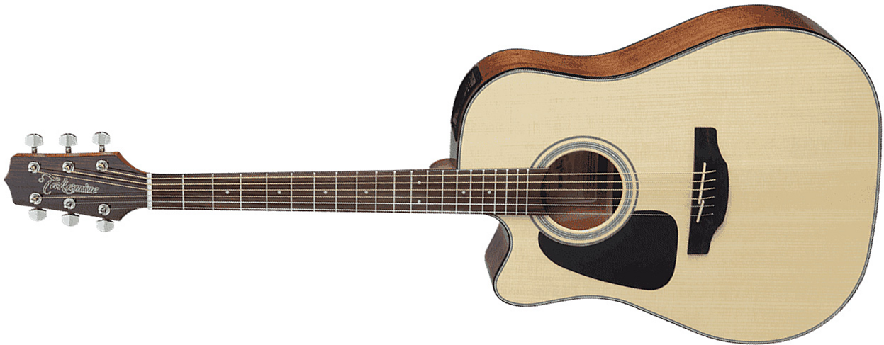 Takamine Gd30celh-nat Dreadnought Cw Gaucher Epicea Acajou - Natural Gloss - Elektro-akoestische gitaar - Main picture