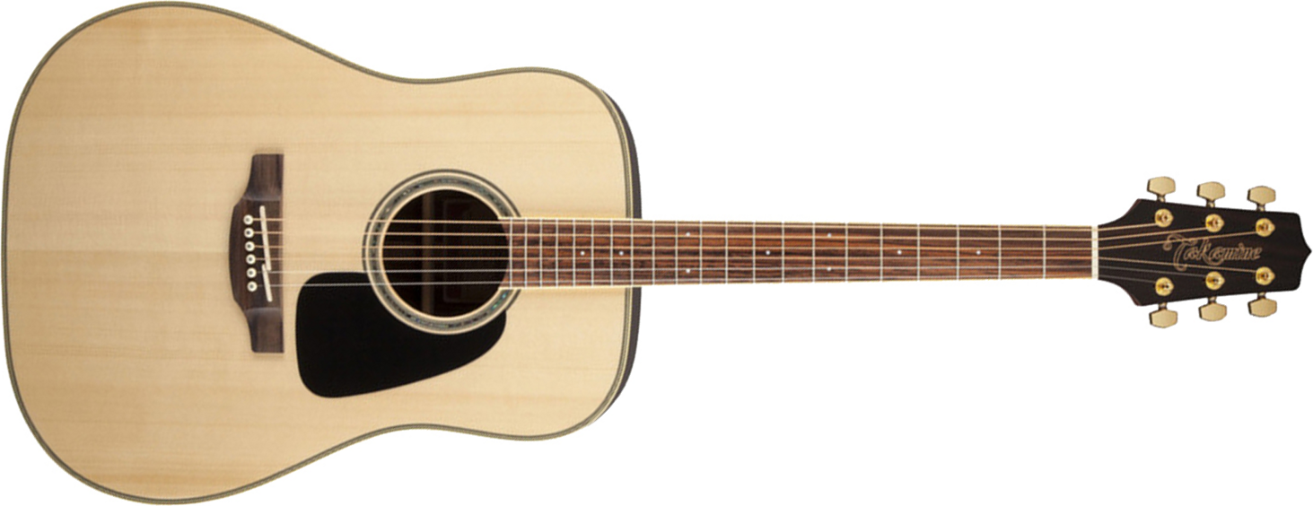 Takamine Gd51-nat Dreadnought Epicea Palissandre - Gloss Natural - Westerngitaar & electro - Main picture