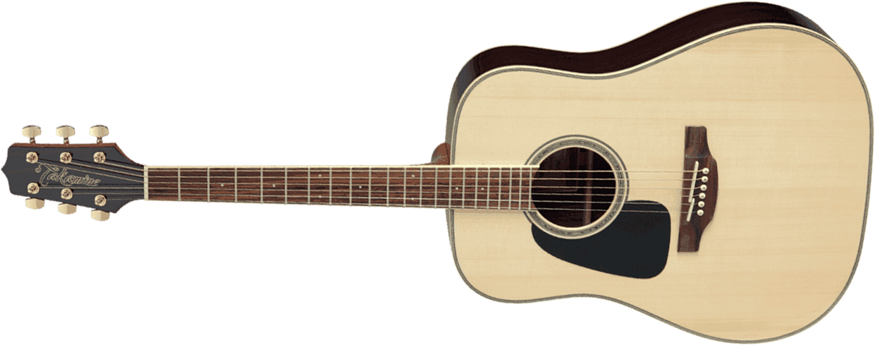 Takamine Gd51lh-nat Dreadnought Gaucher Epicea Palissandre - Natural Gloss - Westerngitaar & electro - Main picture