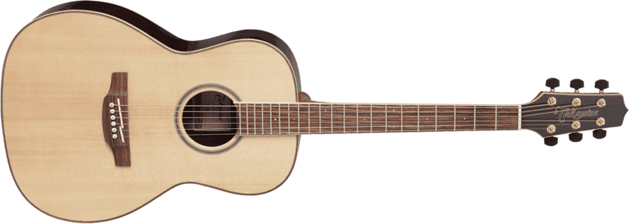 Takamine Gy93 New Yorker Parlor Epicea Palissandre - Natural - Westerngitaar & electro - Main picture