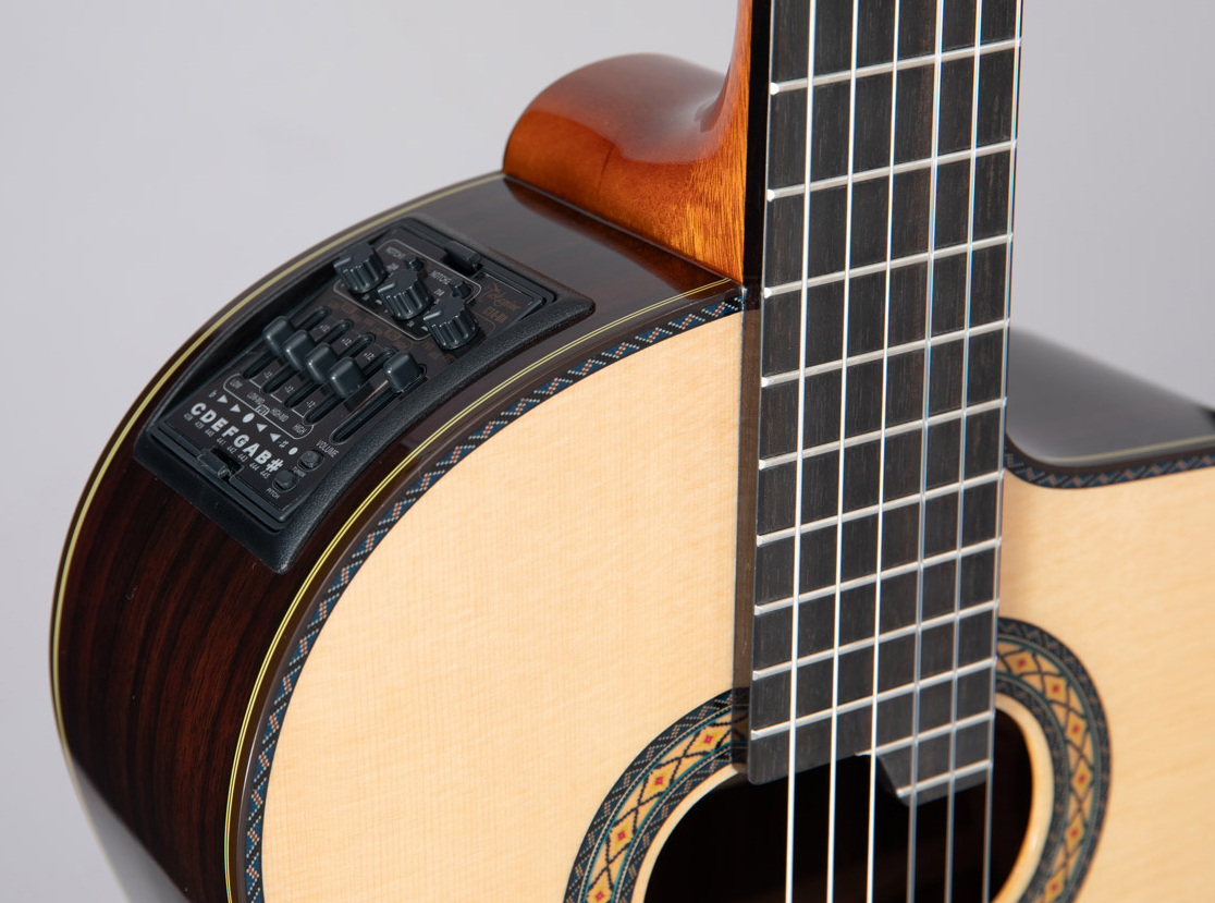 Takamine Dh90 Hirade Jap 4/4 Epicea Palissandre Eb - Natural - Klassieke gitaar 4/4 - Variation 2
