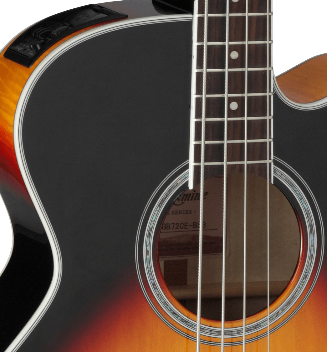 Takamine Gb72ce-bsb - Brown Sunburst Gloss - Akoestische bas - Variation 2