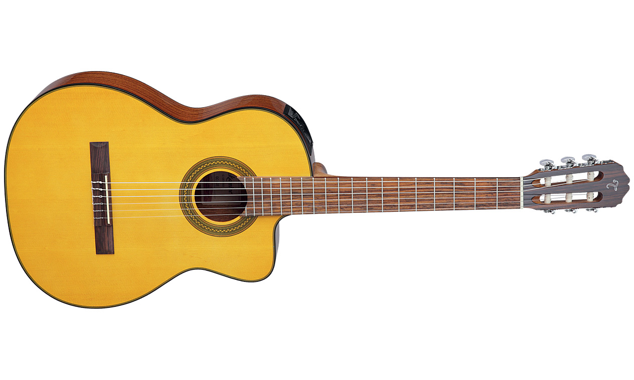 Takamine Gc1ce Nat G-classical Cw Epicea Acajou Rw Tpe - Natural Gloss - Klassieke gitaar 4/4 - Variation 1