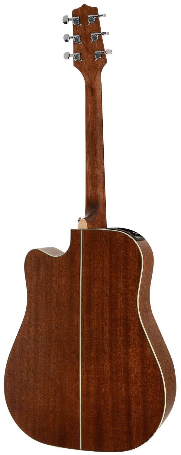 Takamine Gd20ce-ns Dreadnought Cw Cedre Acajou - Naturel Satin - Elektro-akoestische gitaar - Variation 1