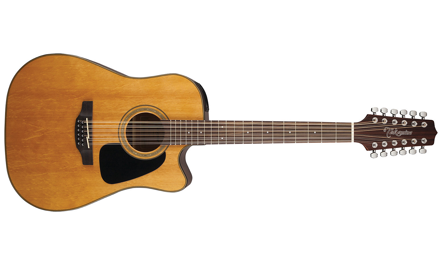 Takamine Gd30ce12 Nat Dreadnought Cw 12-cordes Epicea Acajou - Natural Gloss - Elektro-akoestische gitaar - Variation 1