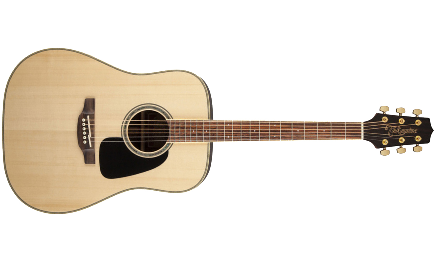 Takamine Gd51-nat Dreadnought Epicea Palissandre - Gloss Natural - Westerngitaar & electro - Variation 2