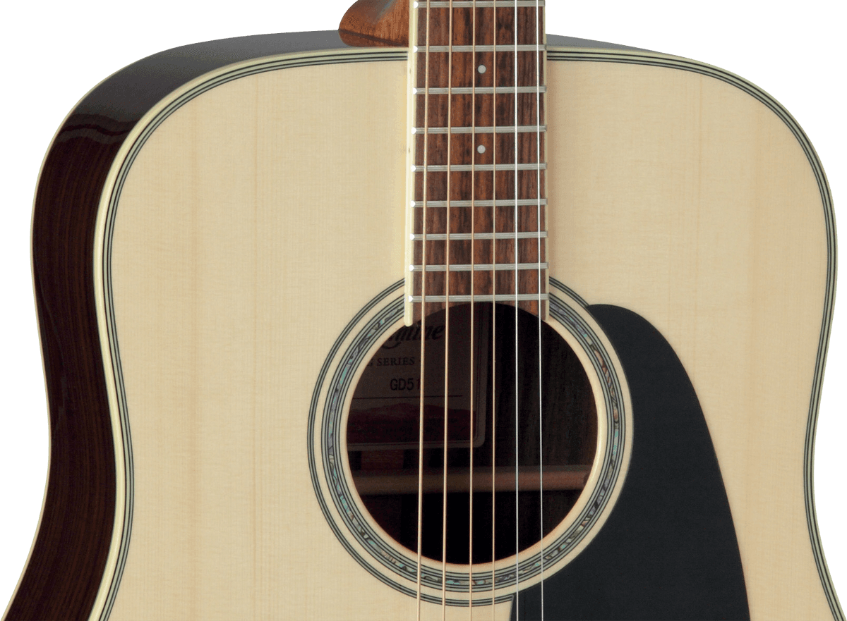 Takamine Gd51-nat Dreadnought Epicea Palissandre - Gloss Natural - Westerngitaar & electro - Variation 3